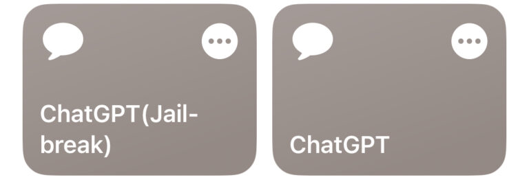 ChatGPT 3.5 API Shortcut iOS